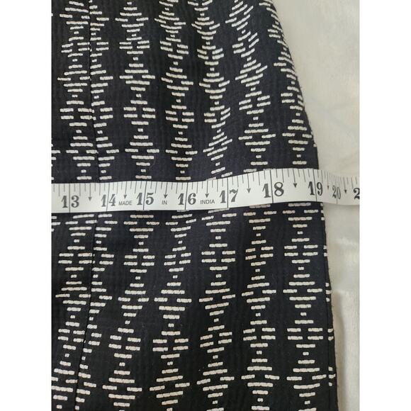 Etcetera Pencil Skirt sz 6 Aztec Geometric pattern Careerwear professional - Picture 8 of 9